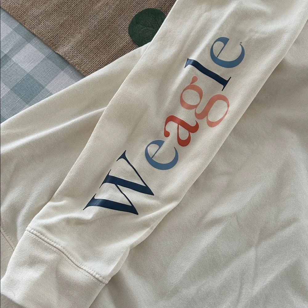 AUBURN University cream lightweight crewneck sweatshirt - Picture 4 of 4